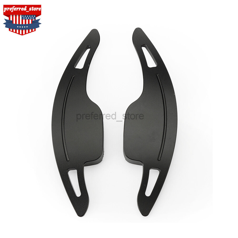 Black steering wheel paddle shifters for Camaro 2019/2020 LS 2.0L M01657 v