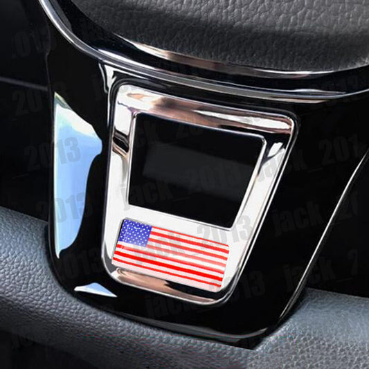 Chrome Steering Wheel Sequin Cover Trim for Volkswagen for VW for Passat 2016-2024