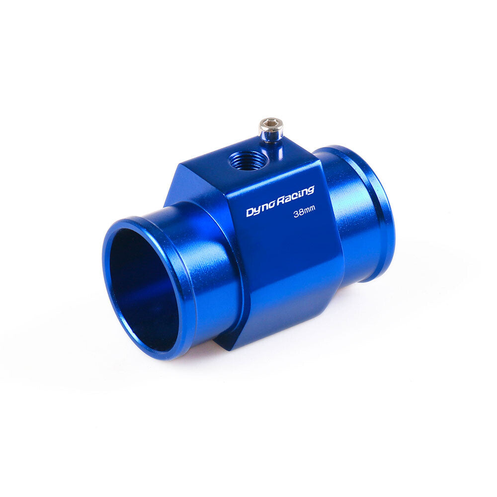 38mm Blue Water Temp Temperature Joint Pipe Sensor Gauge Radiator Hose Adapter