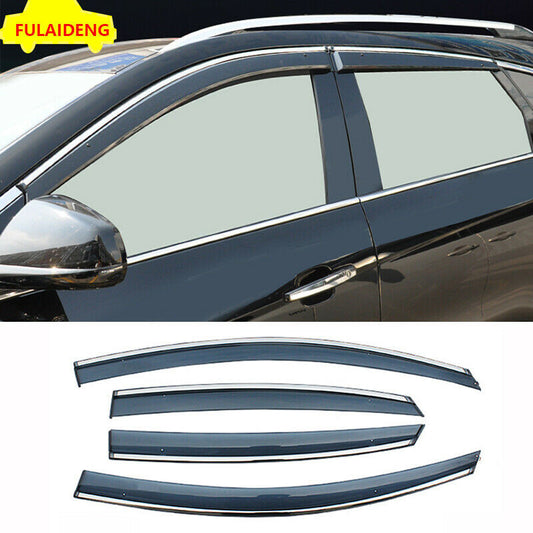 for Cadillac SRX 2010-2016 Window Visor Deflectors Sun Guard Rain Vent Shields