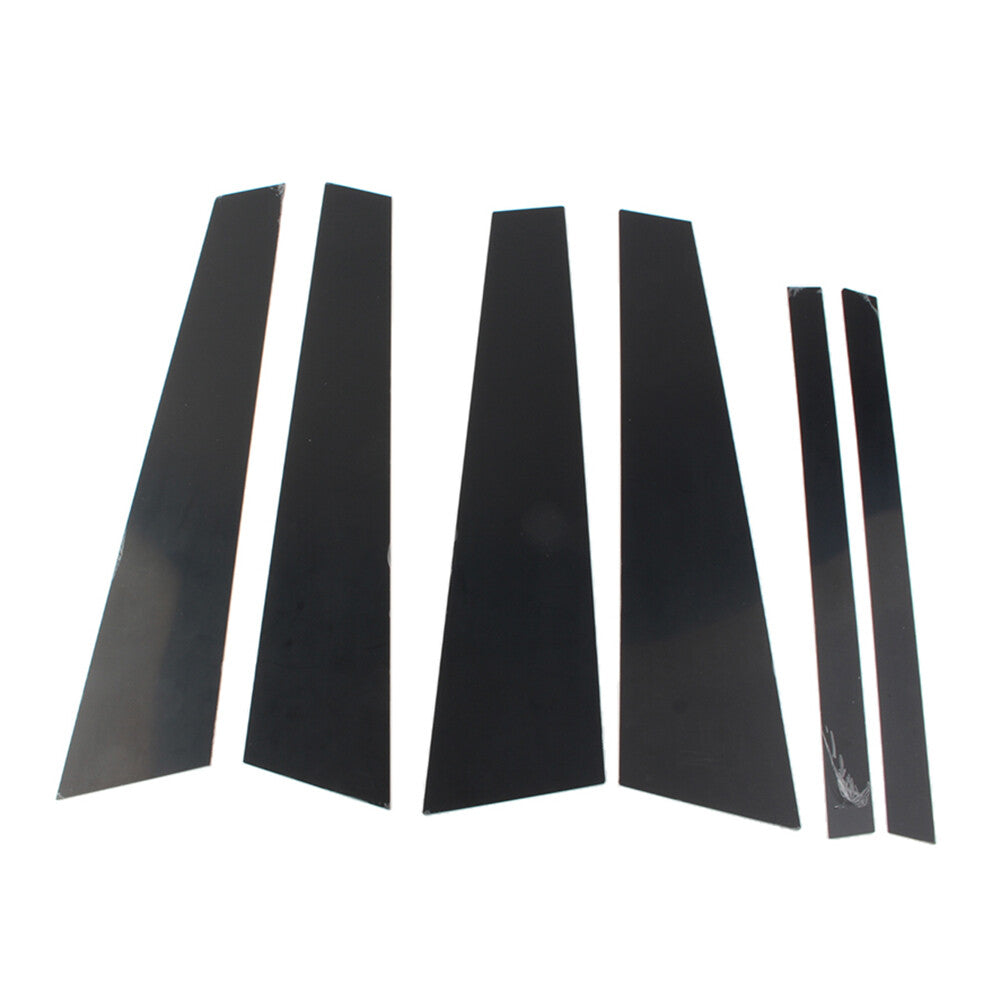 8 Pcs Glossy Black Set Pillar Posts Door Window Trim for BMW X7 G07 2019-2021
