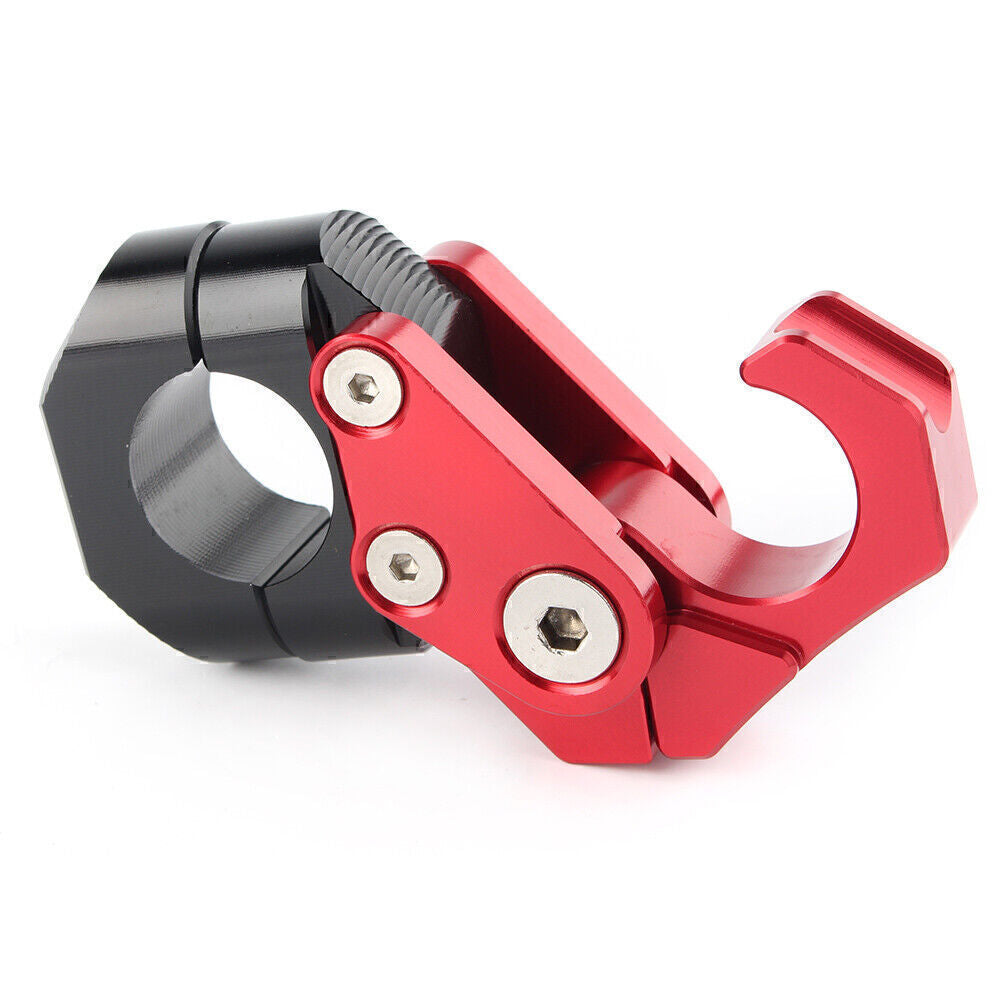 Universal Luggage Hook Helmet Bag Carry Bottle Hanger Holder Carrier Red Q