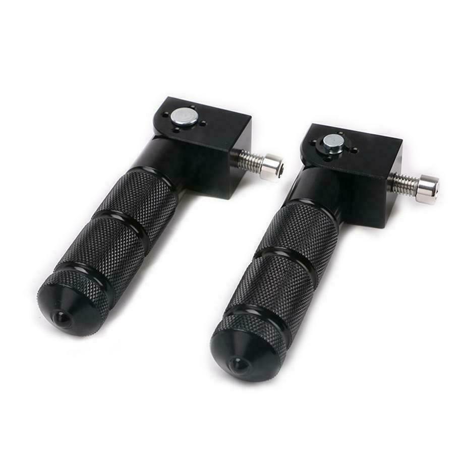 Aluminum alloy motorcycle folding foot spikes rear footrest racing pedal parts - n