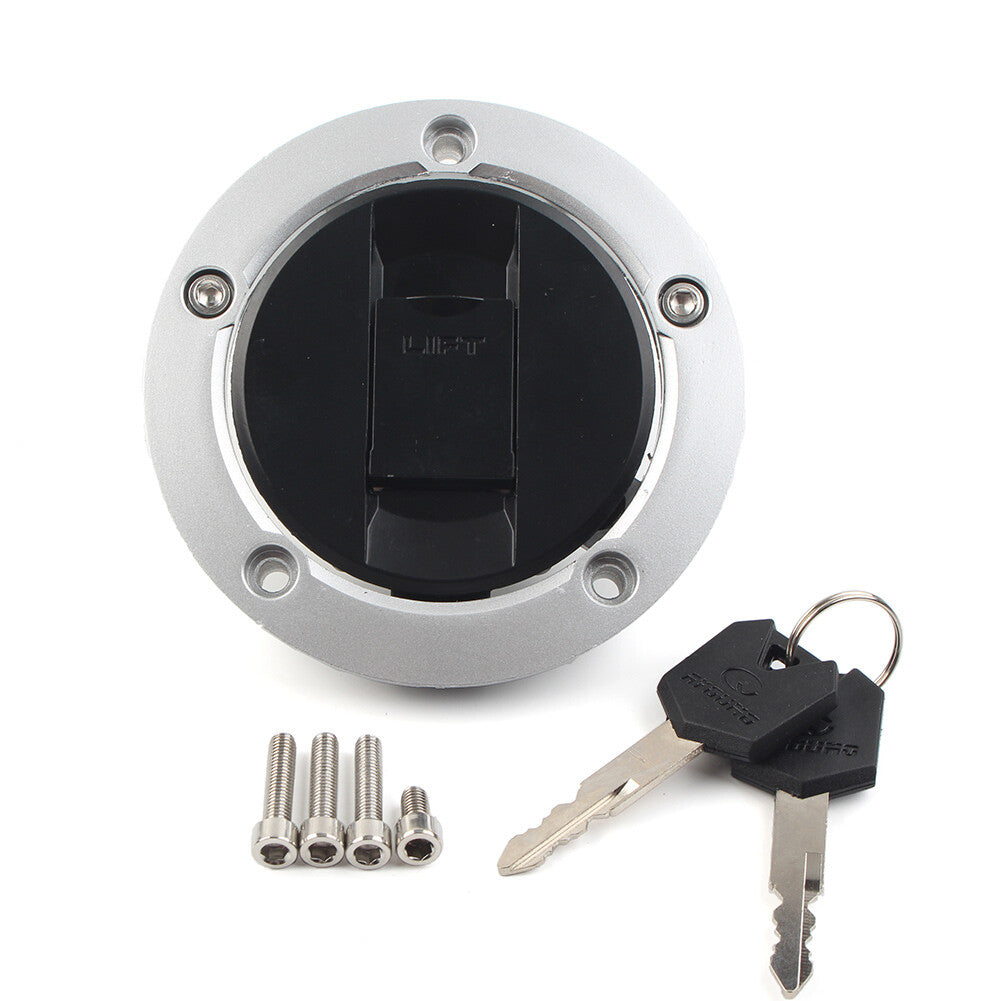 Fit for Suzuki SV 650 1000 1000S SFV650 Gladius Fuel Tank Gas Cap Cover Lock Keys UK