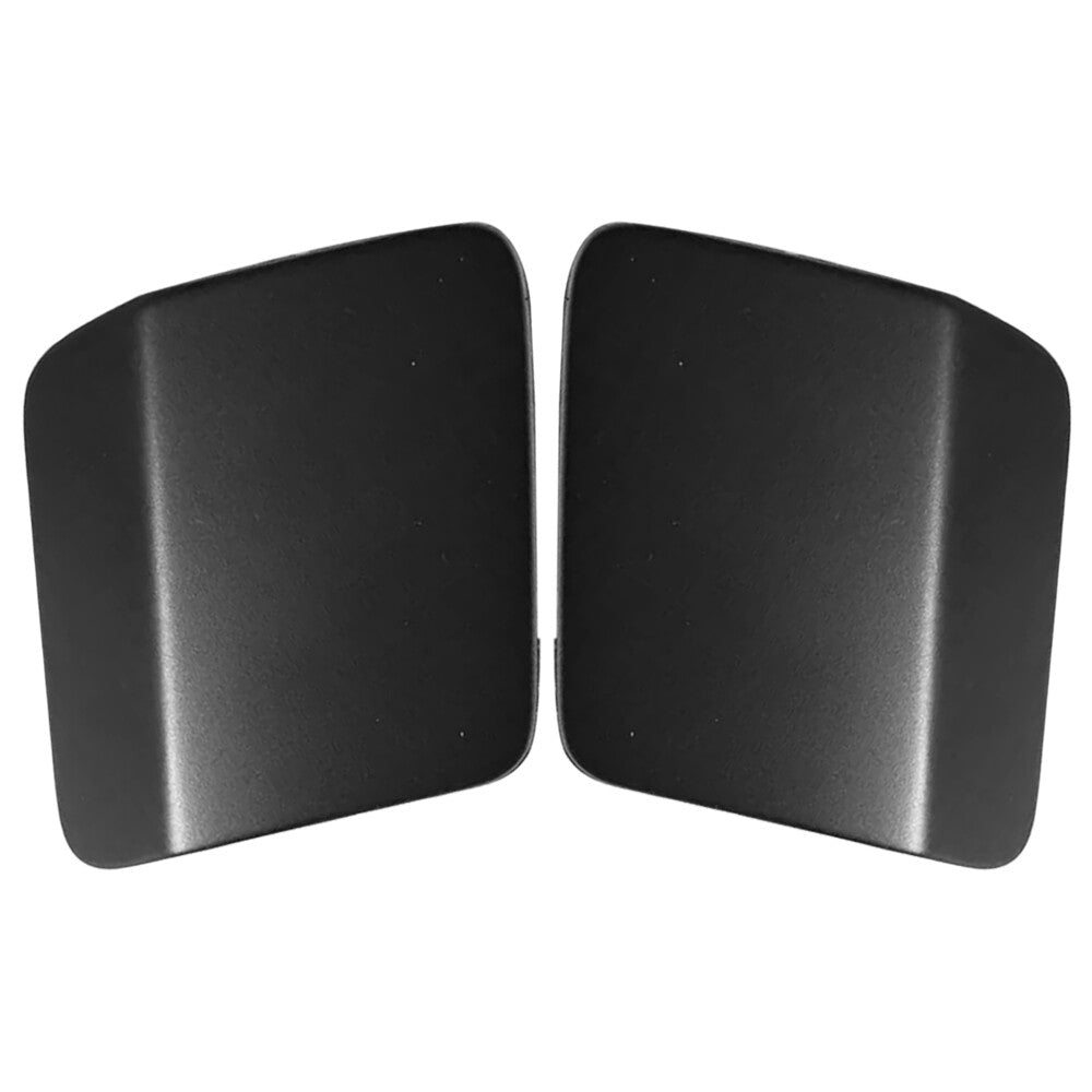 Fits For X6 F16 13-2019 2x LH RH Headlamp Washer Spray Nozzle Cover Unpainted