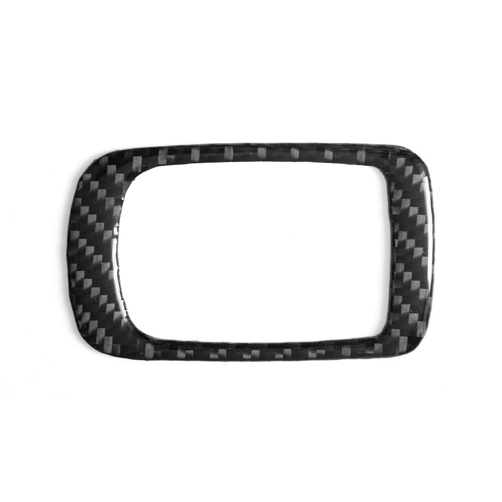 Carbon Fiber Dashboard Speaker Frame Cover Trim For X5 E70 X6 E71 2008-2013 v