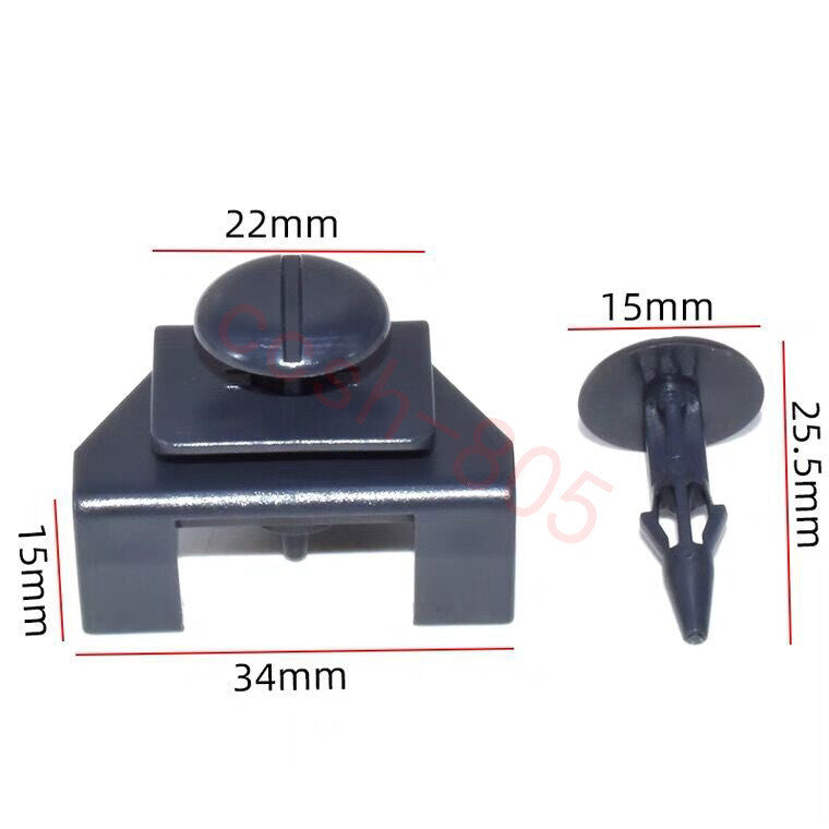 10 Pcs Car Fender Wheel Arch Trim Retainer Clips for Toyota Q