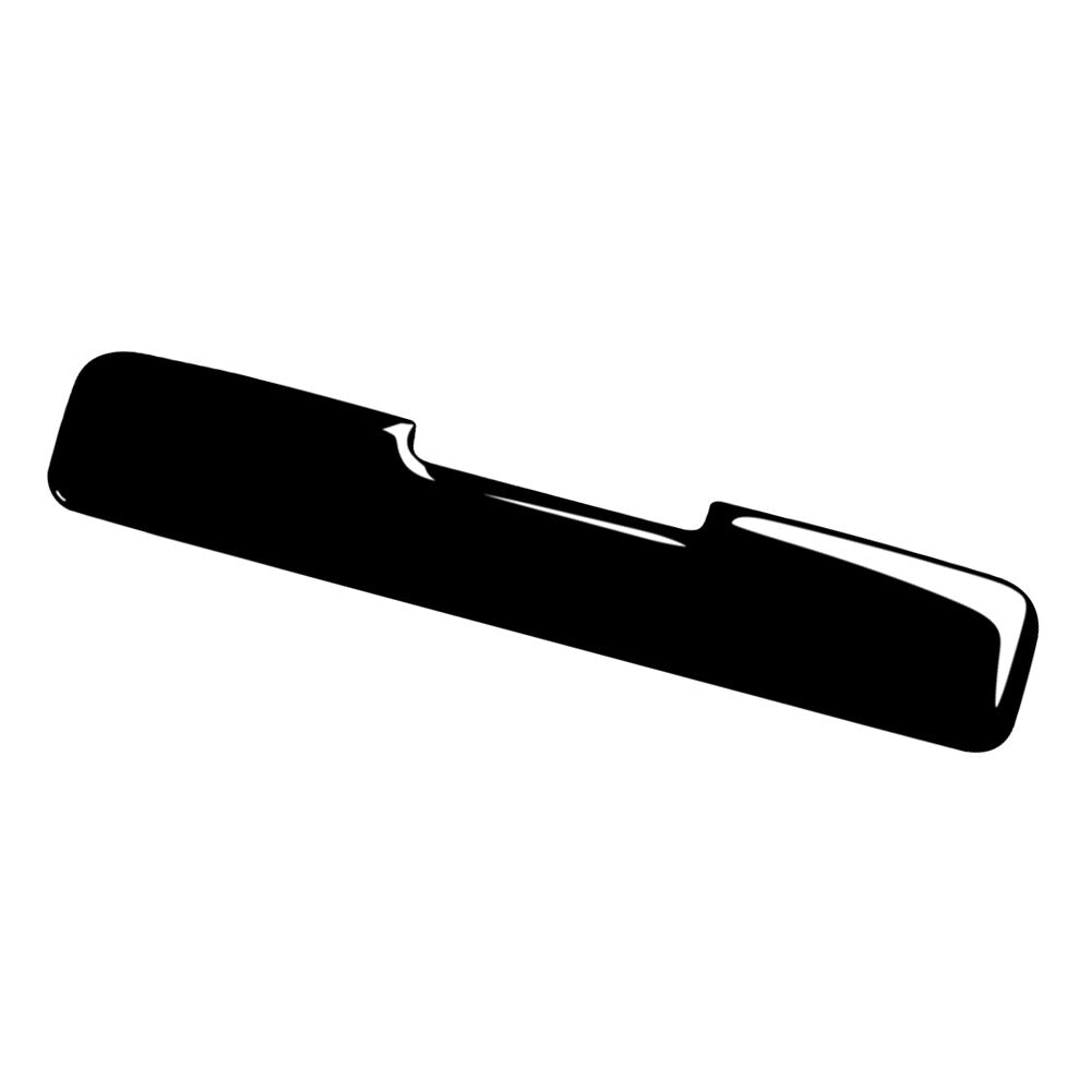 Top Sunshade Sun Visor Baffle Panel Cover Trim Black Fit for Audi TT 8N 2001-06