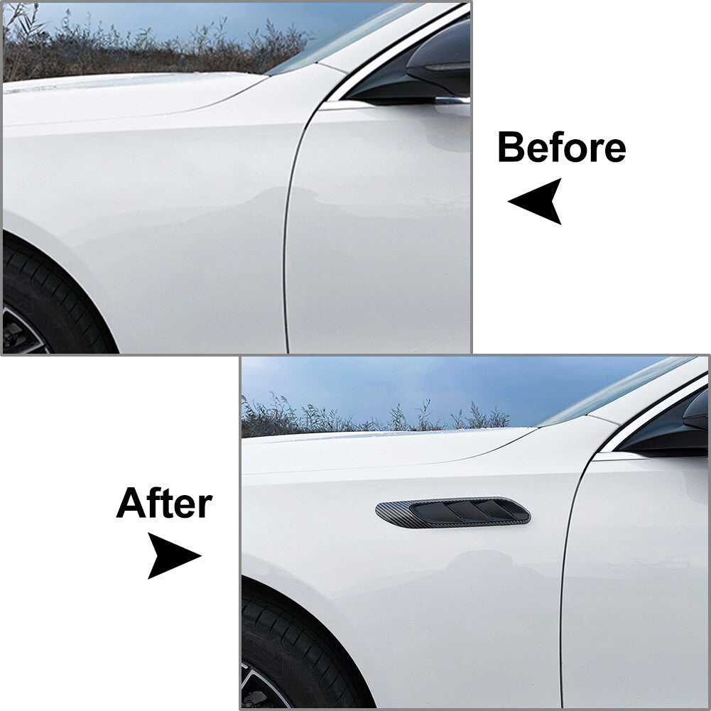 Front Fender Side Air Outlet Vent Trim for Mercedes Benz C Class W206 C200 2022+