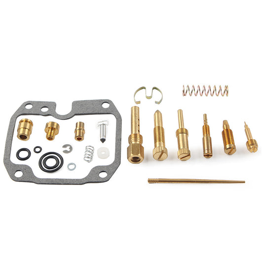 Carburetor Repair Rebuild Kit Carb Kit fits 2003-06 for Kawasaki Bayou 250 KLF250