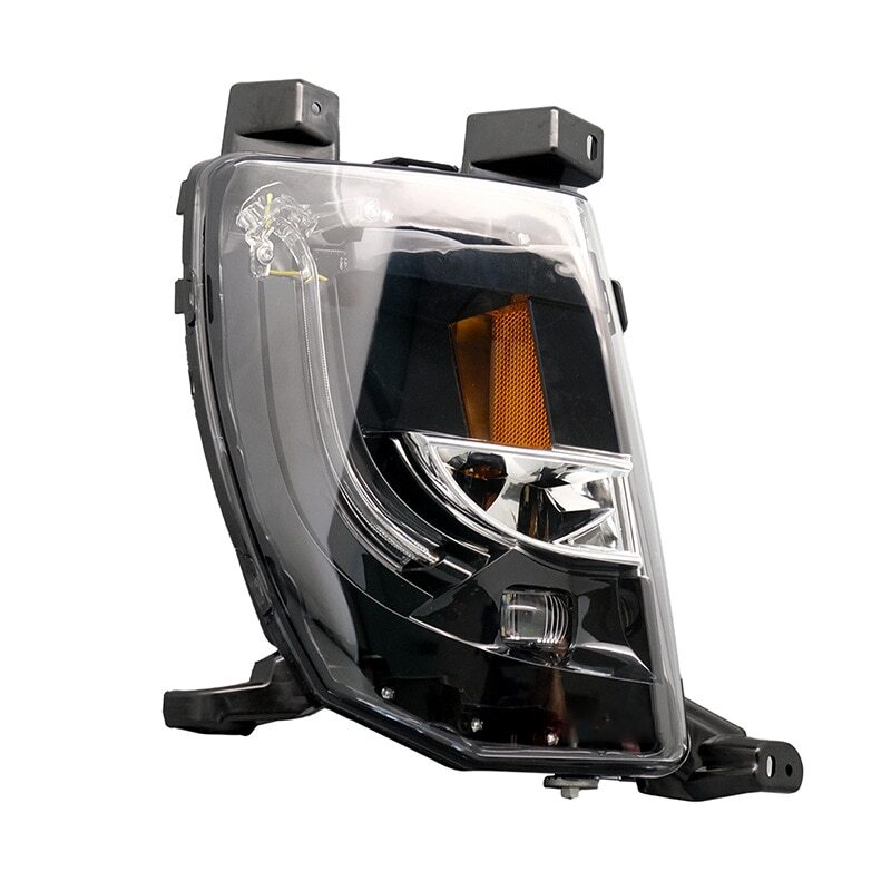 The left front bumper fog light assembly is compatible with for Tesla for Model S 2012-2020.