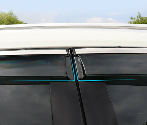 for Nissan Rogue X-Trail 2021-2023 Window Visor Vent Sun Shade Rain Deflector 4P
