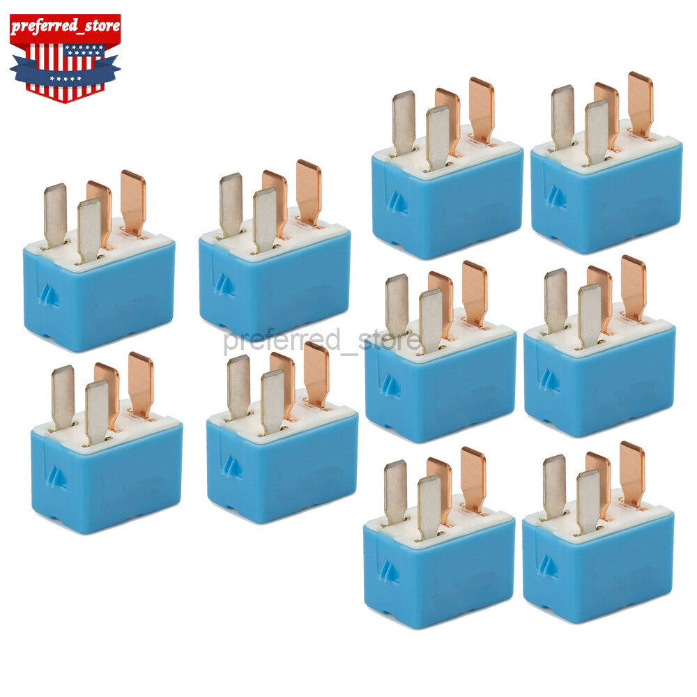 10-piece set of air conditioner compressor control fuses, starters, and relays suitable for 2005-2014 Tacoma 2.7L L4- v