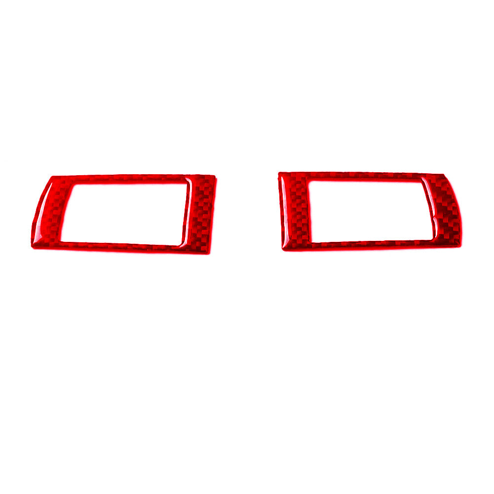 Red Carbon Fiber Interior Glove Box Handle Trim for Lexus RX330 350 2004-2009 v