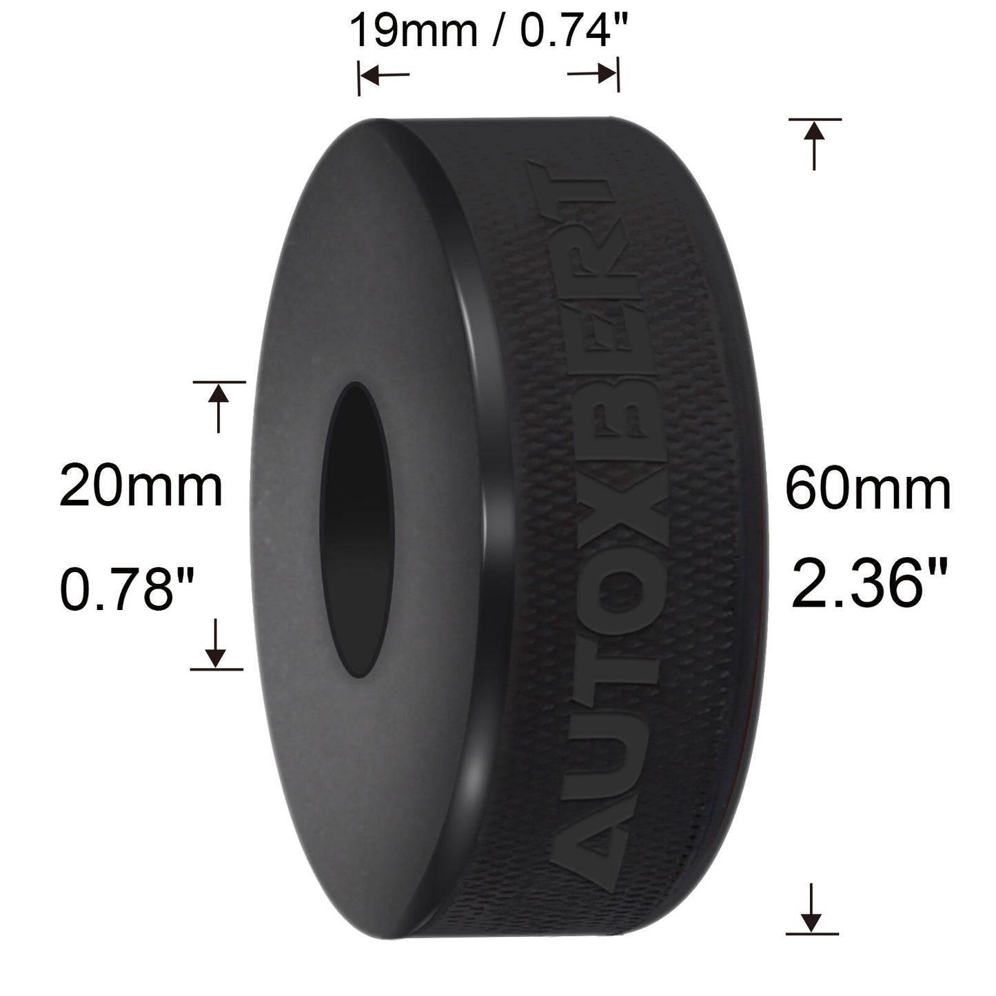 DE Universal Gummi JackPads Adapter mit 20mm Wagenheber Gummiauflage Gummipuffer