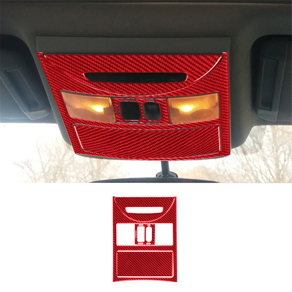 8X Carbon Fiber Door Panel Cover Trim for Subaru Outback Legacy 2015-2017 v