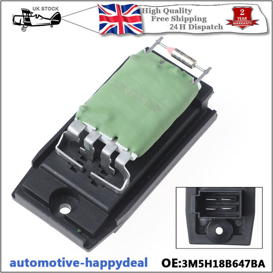 for FORD TRANSIT CONNECT 1.8 2002-2013 HEATER BLOWER MOTOR FAN RESISTOR 1311115