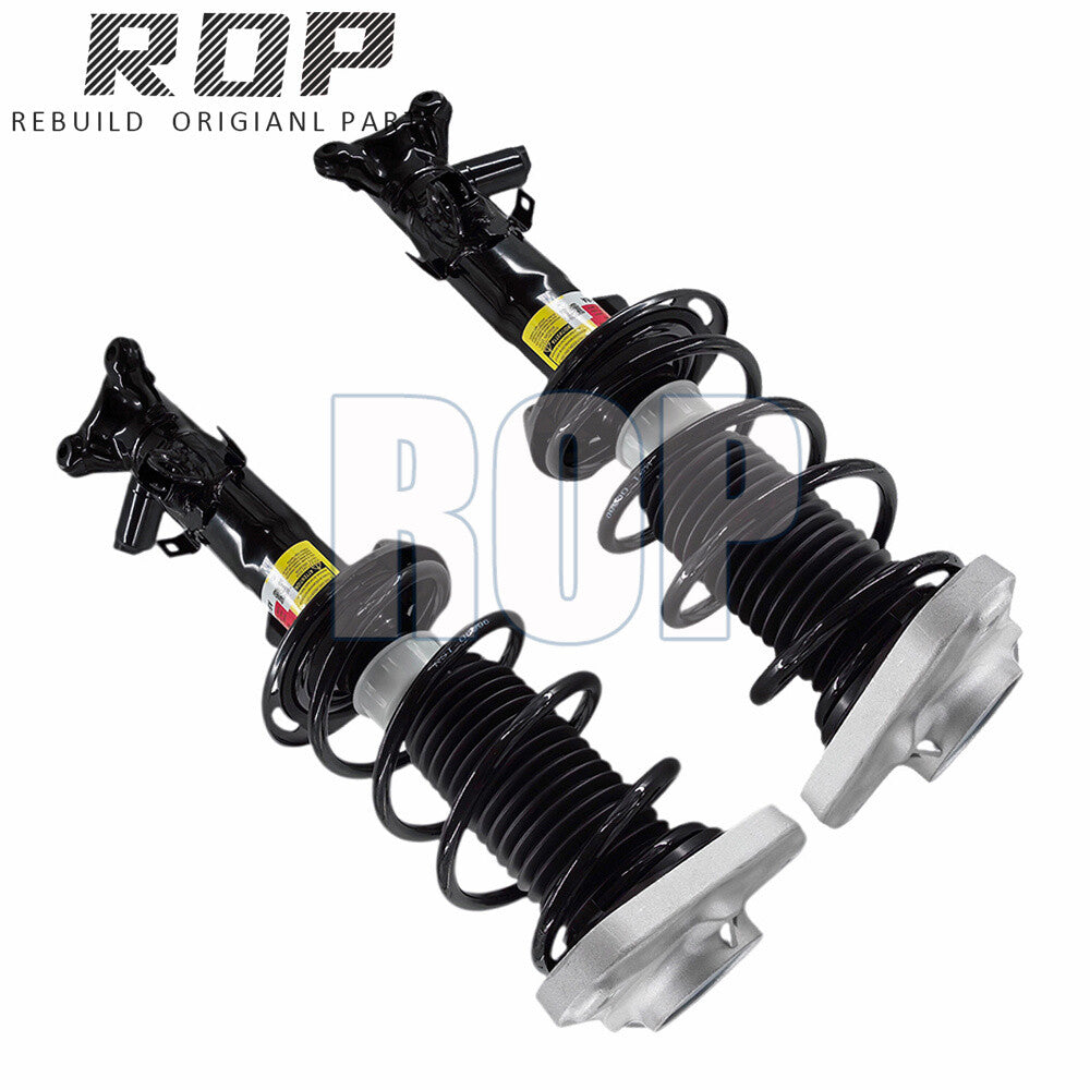 2x Front Shocks Struts Assys with ADS for Mercedes W218 W212 CLS63 E63 AMG 6.3L