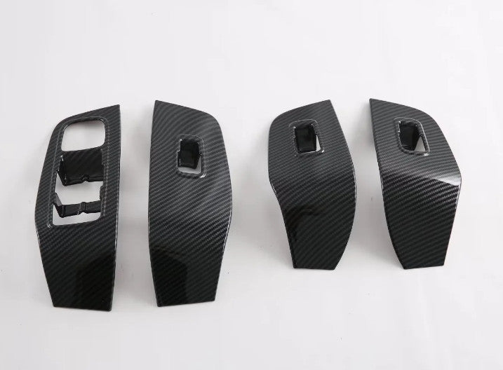For 2024 for MG HS Accessories Switch Panel Cover Carbon Window Glass Lift Button