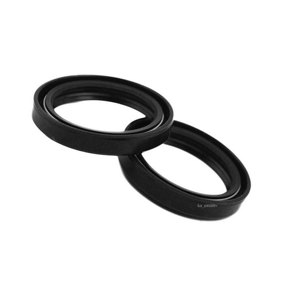 4Pcs 41x53x8mm Motorcycles Front Fork Damper Shock Absorber Oil Seal+Dust Seal Q