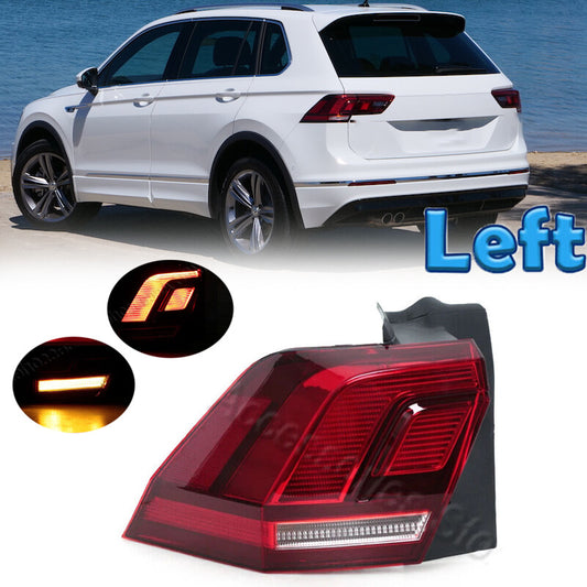 Left Tail Light Turn Signal Light Tail Lamp Brake Light for VW for Tiguan 2017-2021