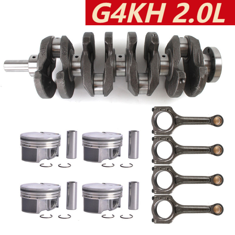 Engine Crankshaft Rods Pistons Rings Set G4KH 2.0L for Hyundai for Elantra for Kia Soul
