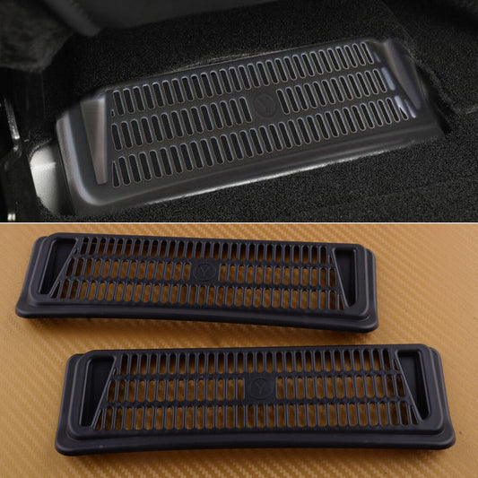 2pcs for Seat Air Vent Filter Protection Cover Fit for for Model Y 2020-2021 v