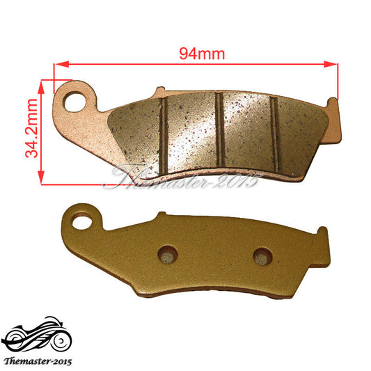 Sintered Brake Pads for Suzuki RM 125 RMX 250 DRZ250 DRZ400 RMZ250 RMZ450 DR350 Q