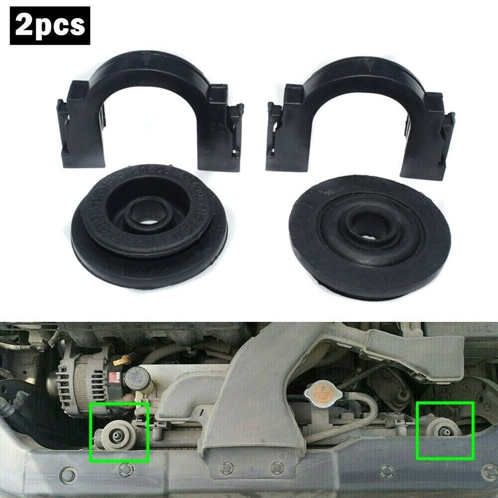 Upper Radiator Mount Bracket  Bushing 2Set for Nissan for Rogue 21542-CA000