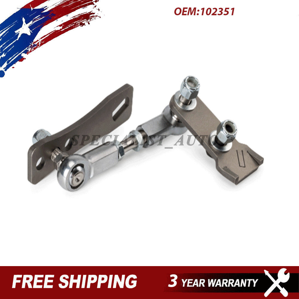 102351 Transfer Case Linkage Kit Stainless Steel 86-01 for Jeep Cherokee XJ MJ Q
