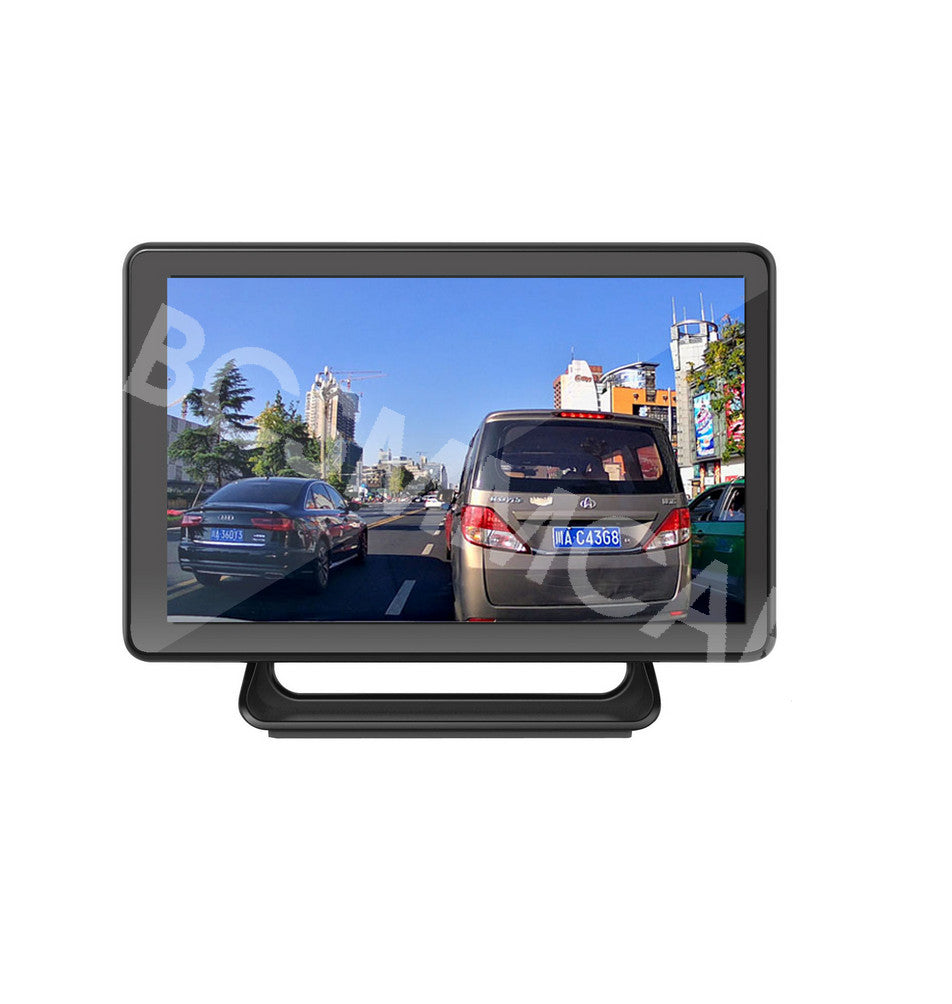 5Inch Dual Recording Dash Cam Car DVR Video Recorder Night Vision IPS Screen