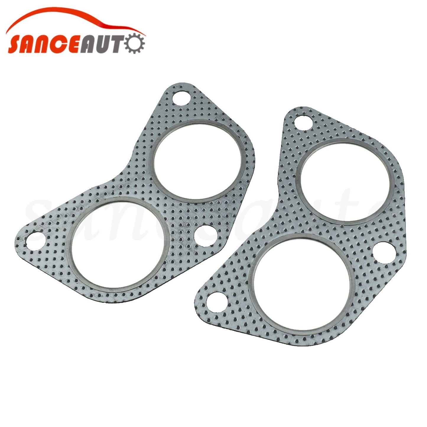 Front manifold exhaust gasket 2-piece set, 44022AA020, for Subaru Forester 98-19 (non-turbo). n
