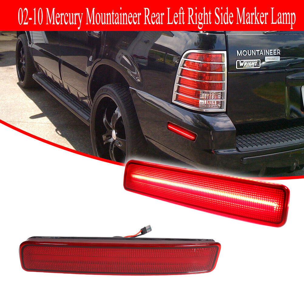[PLUG&PLAY] Red lens rear marker LED light suitable for 02-10 for Mercury climbers- v