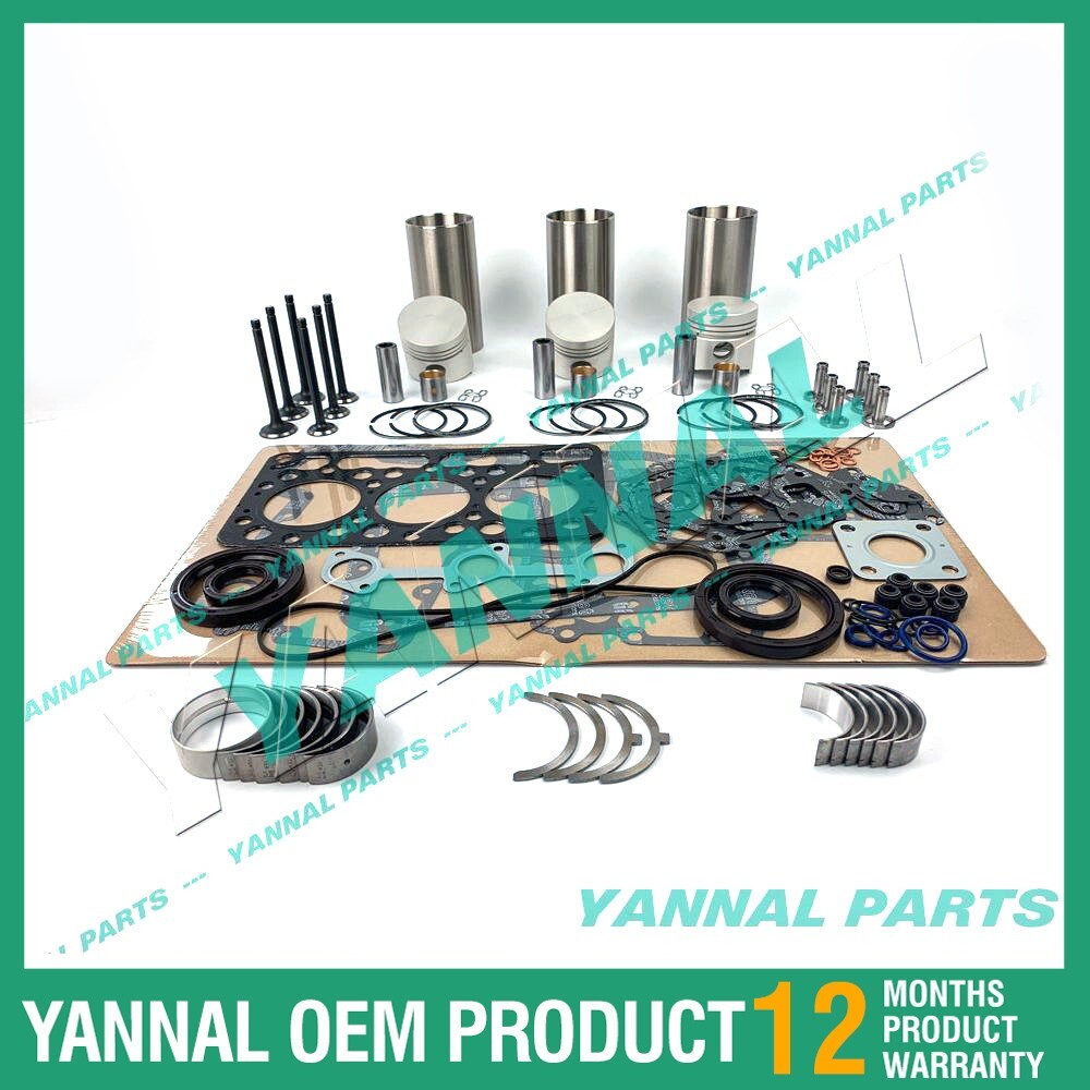 new D750 Overhaul and Reconstruction Kit: Gaskets, Valve Bearings for Kubota Diesel Engines