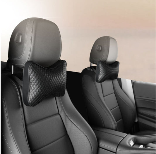 Car for Seat Pillow Neck Headrest Auto Comfortable Resting Care Tools Parts Black