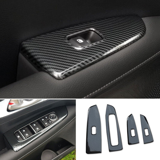 Suitable for Honda for Civic CRV Accord Odyssey carbon fiber remote control car keychain protective cover- v