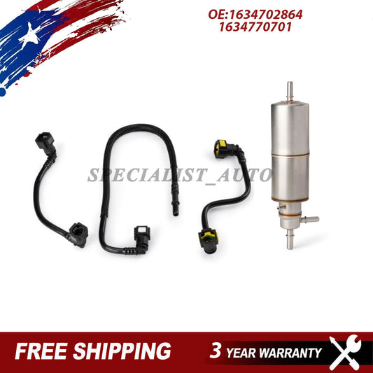 Fuel Filter & 3 Hose Conversion Kit 1998-2003 for Mercedes ML320 ML430 ML55 3.7L Q