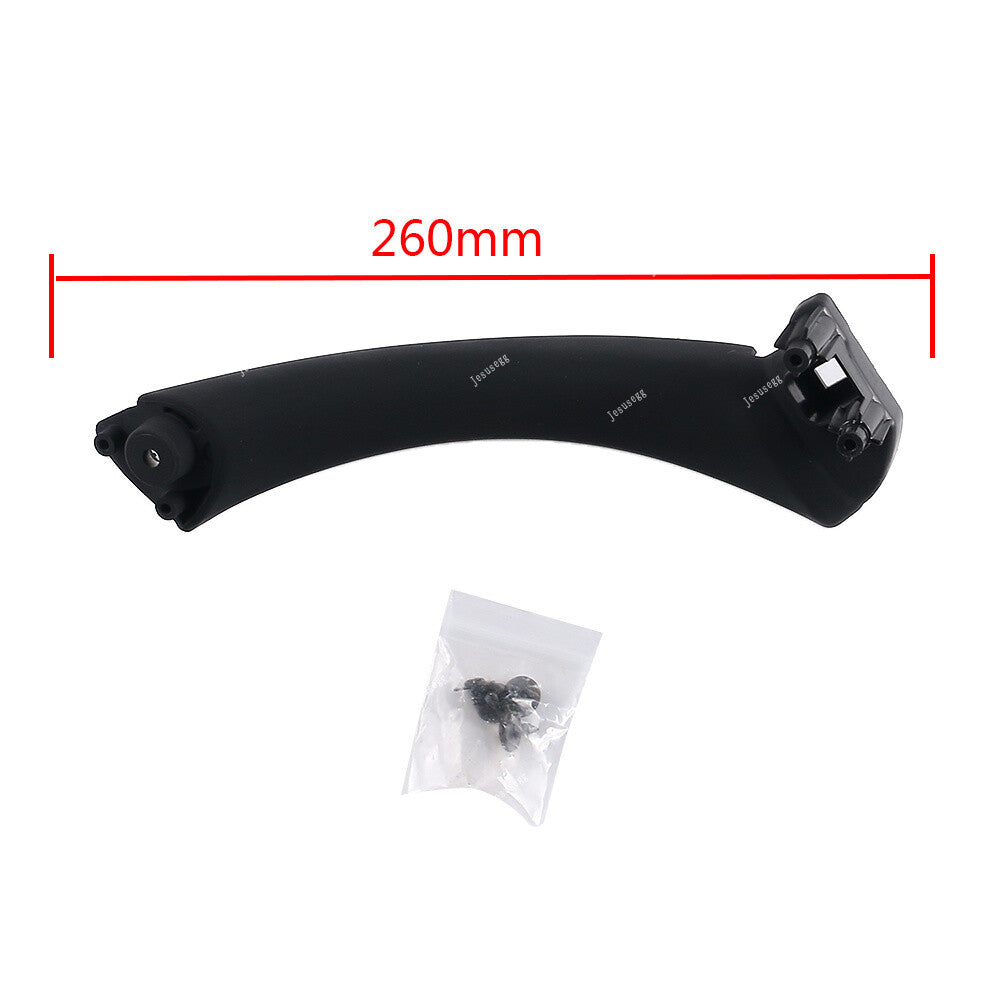 Right side Inner Door Panel Handle Pull Trim Black for BMW E90 E91 3Series 06-12 Q
