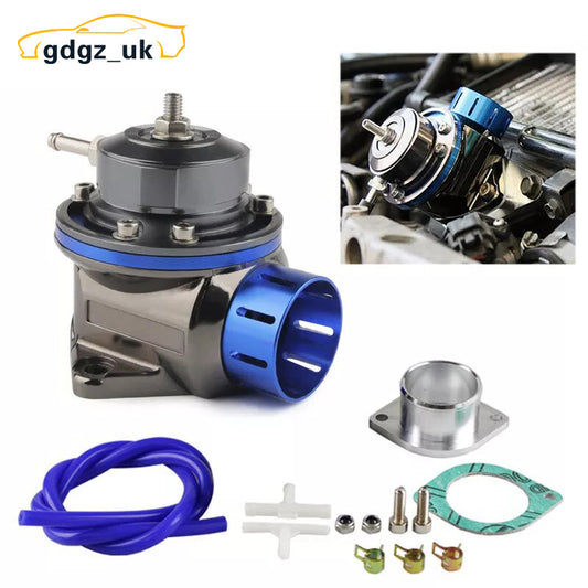 Blue Universal Car Turbo Blow Off Valve BOV Aluminum FV Pressure Relief Valve