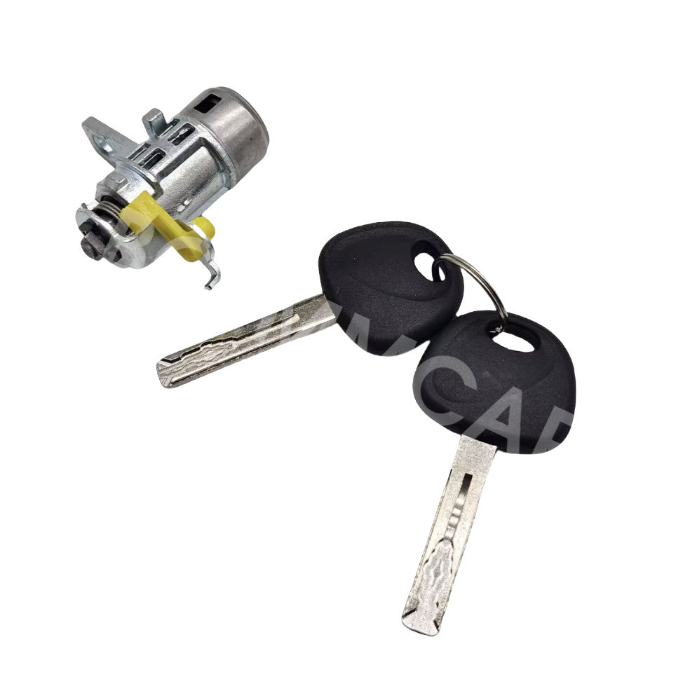 81970-1RA00 Car Door Lock Cylinder W/2 Keys Fit for Hyundai Accent 2012-2017 Q