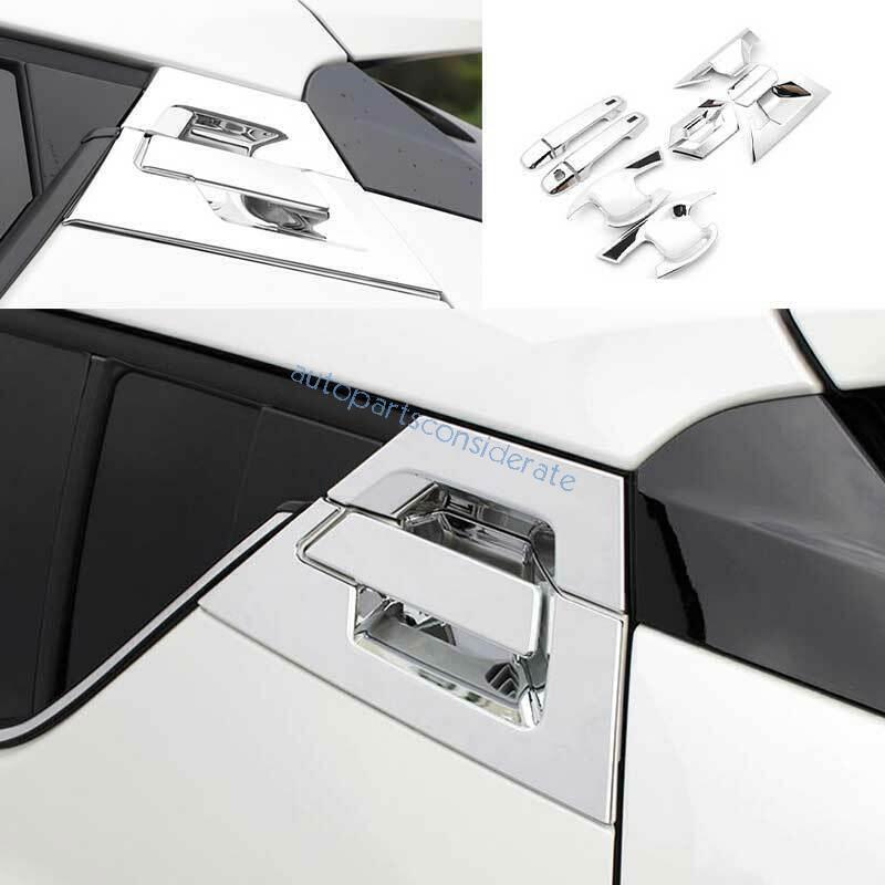 for Toyota CHR C-HR 2018-22 ABS Chrome Out Side Door Handle Bowl Cover Trim 12X