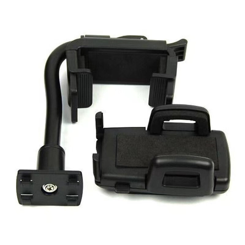 Car 360¡ãRotatable Rearview Mirror Hanging Mount Phone Holder Mobile Stand Kit
