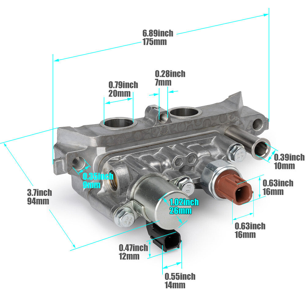 1 x Variable Valve Timing Solenoid Valve for Acura and for Honda V6 3.5L v