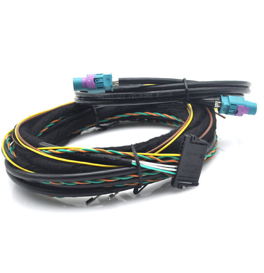 Reverse backup Camera retrofit Cable wiring For F10 F07 F01 F20 F30 31 TRSVC v