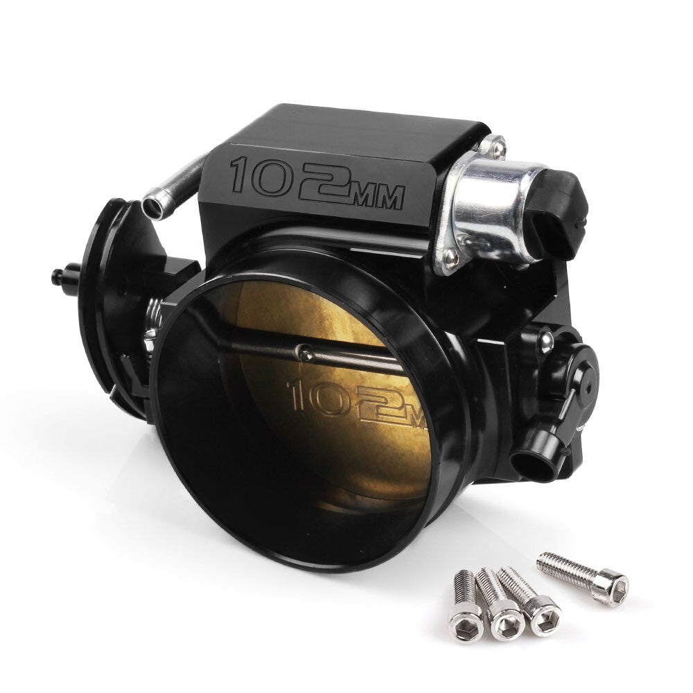 New Black 102mm Throttle Body+Throttle Position Sensor for LSX LS LS1 LS2 LS7