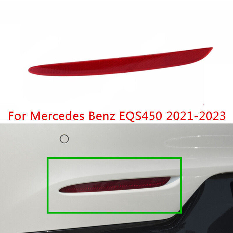 Left Rear Bumper Break Light Reflector Light for Mercedes-Benz EQS450 2022-2023