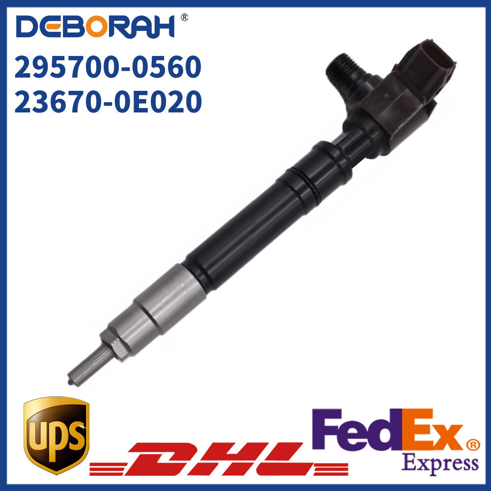295700-0560 23670-0E020 Fuel Injector for Toyota Fortuner Hilux Revo 2.4L 2GD