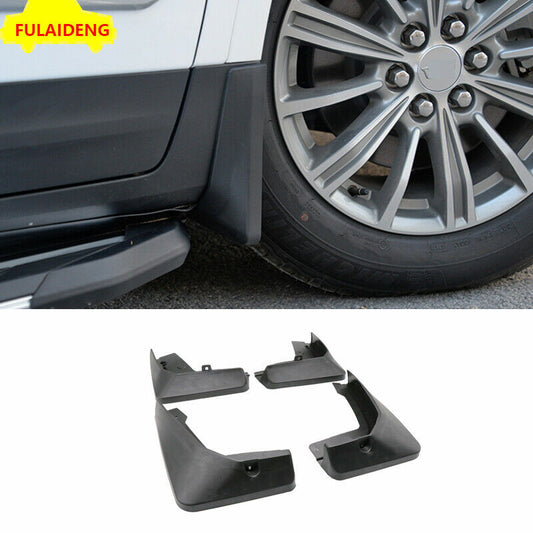 4P for Cadillac XT5 2016-2021 ABS Black Fender Mud Flaps Splash Guards Mudguards