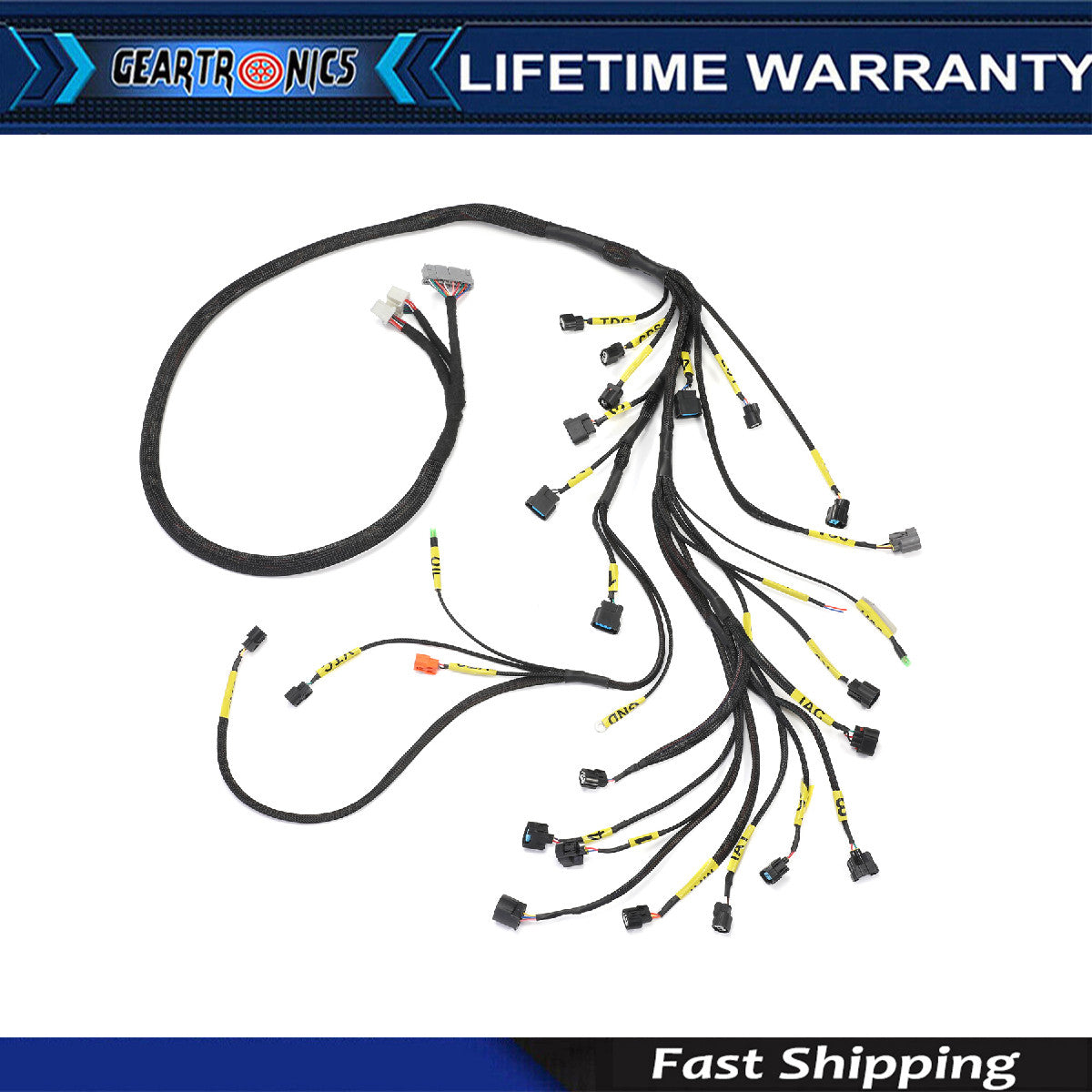 K20 K24 KSeries Tucked Engine Harness for Honda for Acura K-Swap Integra CRX EK KY