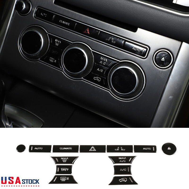 Air conditioning button sticker decoration for Land Rover for Range Rover Sport Vogue 2014 - 2017 - n